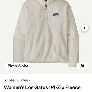 Patagonia Los Gatos 1/4 zip fleece pullover